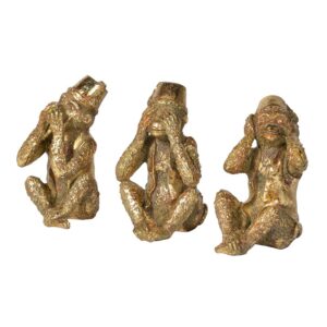 Figur "Goldmonkeys" – Grevinnans Butik & Inredning