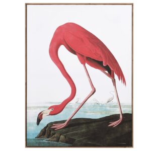 Tavla "Rosa Flamingo" – Grevinnans Butik & Inredning