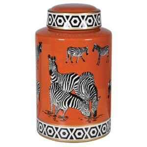 Urna "Orange Zebra" – Grevinnans Butik & Inredning